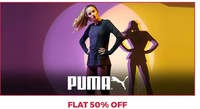 Shoppersstop Flash Sale - Flat 50% Off on PUMA