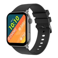 Lowest! Fire-Boltt Ninja Bell BSW040 Smartwatch with Bluetooth Calling (42mm HD Display, IP68 Water Resistant, Black Strap)