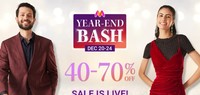 Last Day Myntra Year End Bash - Get 40% - 70% Off + 10% Instant Discount on Federal & IDBI 
