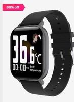 Lowest - Voltmi Dr. Senor 40mm AMOLED Full Touch Screen Smartwatch