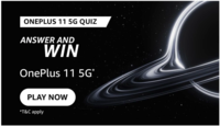 Amazon OnePlus 11 5G Quiz Answers Today