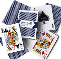 Single Blue Deck Standard PLAYING CARDS (Wide Size, Regular Index) (₹800 coupon applied)