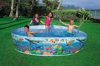 Intex Snapset Pool, 8 Ft (Multicolor)