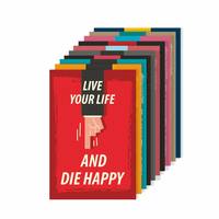 Amazon Brand - Solimo Wall Posters with Adhesive Tape, Set of 10 Travel Themed Posters