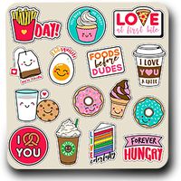 Giftcart Forevery Hungry Fridge Magnet for Kitchen 9 x 9 cm (Apply ₹200 coupon)