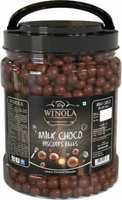 Winola Milk Choco Biscuit Balls- Chocolate Munchies, Chocolate Balls (1 kg) Crackles  (1 kg)