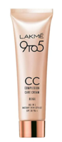 Lakme 9 to 5 CC Cream Mini, 01 - Beige, Light Face Makeup with Natural Coverage