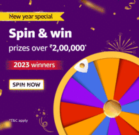 New Year Special Spin and Win