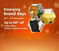 Emerging Brand Days - Up to 60% Off On Latest And Unique Products From Indian Businesses