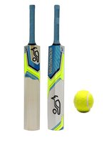 JRS Pro Wooden Cricket Bat with Ball for Kids Size 6 (Multi-Brand) 10-14 Years Boys