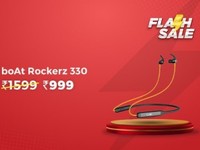 Flash Sale -  boAt Rockerz 330 | Bluetooth Earphone 