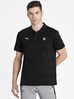 FREE SHIPPING!! Puma BMW Motorsport Black Polo T-Shirt