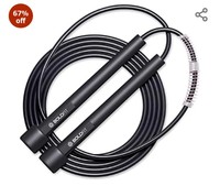 Boldfit Skipping Rope for Men and Women Jumping Rope With Adjustable Height Speed Skipping Rope for Exercise, Gym, Sports Fitness Adjustable Jump Rope-Pencil