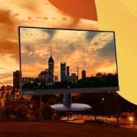 Lenovo 23.8 inch Full HD VA Panel 3-Side Near Edgeless with TUV Eye Care Monitor (D24-20)  (Response Time: 4 ms, 60 Hz Refresh Rate)