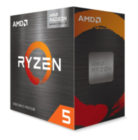 AMD Ryzen™ 5 5600G Desktop Processor (6-core/12-thread, 19MB Cache, up to 4.4 GHz max Boost) with Radeon™ Graphics