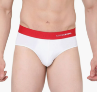 Underjeans Men Cotton Blend Brief - Pack of 2