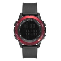 helix A Product of Timex Group Digital Men's Watch with Night Backlight, Dual Time, Alarm and Calendar