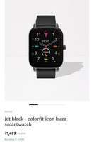 Noise ColorFit icon buzz smartwatch