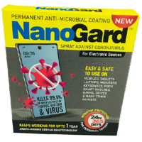 NanoGard Disinfectant Solution Spray (Antimicrobial Scren, N91501, Transparent