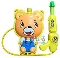 Popo Toys Holi Pressure Pichkari with Pooh Bag Tank - 3 LTR |with100 Free Balloons | Best Festival Gift for Kids