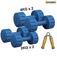 Kore K-DM-2kg +4kg-Combo 164 Dumbbells Set