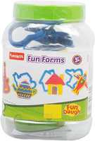 Fundough -Fun Forms , Shaping and Sculpting , 3years + , Multi-Colour