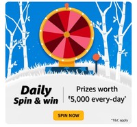 Daily Spin and Win ( 29 December 2022)