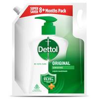 Dettol Liquid Handwash Refill - Original Germ Protection Hand Wash- 1500ml | Antibacterial Formula | 10x Better Germ Protection 