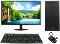 Gandiva® Economical 15.6-inch All in One C2D Desktop Computer(Core2Duo/4GB/250GB HDD/Windows 7(Trial Version)) MS Office(Trial Version) & Antivirus(Free Version)