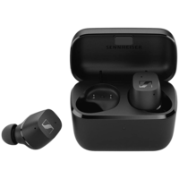 Sennheiser CX 200 TW1 TWS Earbuds with Passive Noise Cancellation (IPX4 Splash Resistant, 27 Hours Playback, Black)