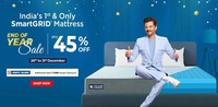 The Sleep Company End Of Year Sale-Up to 45% Off on Mattress