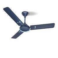 Havells Glaze 74W Sapphire Blue Chrome Decorative Ceiling Fan, Sweep: 1200 Mm