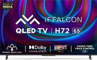  iFFALCON by TCL H72 164 cm (65 inch) QLED Ultra HD (4K) Smart Android TV Hands Free Voice Control & Works with Video Call Camera. on Flipkart