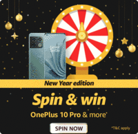 Amazon new year edition spin and win