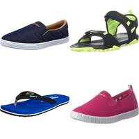 Sparx Footwear starting from ₹229 (Slippers, Loafers, Shoes, Sandals)