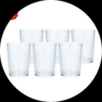Yera Transparent Glass Set 215 ml 6 pcs (TC8P17)


