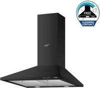 Lowest V-Guard M10 BL130 Wall Mounted Chimney  (Black 1200 CMH)