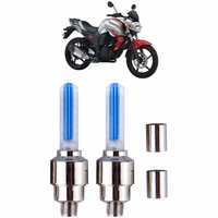 Wavva Steel Wheel Reflectors LED Fireflys Light for Bicycle, Motorcycle and Cars Set of 2