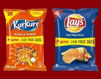 Airtel Free 1GB Data With Kurkure Packs 2023