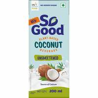 Fresh So Good Coconut Beverage Unsweetened 200ml