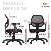 Da URBAN® Airex Mid-Back Revolving Mesh Ergonomic Chair
