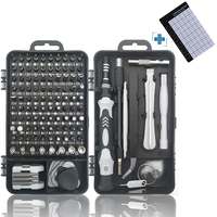 Quad Store 121 in 1 Precision Screwdriver Set Laptop Mobile Screwdriver Kit Magnetic, Impact Driver Bits Set with Case