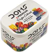 DOMS Premium Poster Colours 6 Shades  (Set of 1, Multicolor)