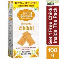 INDISECRETS
Sesame Chikkis 100 g - (4 x 25 g each)