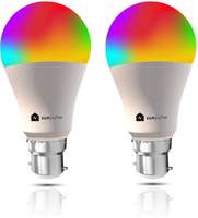 Take a look at this Zunpulse WiFi Enabled 10W 16 million colours B22 Round LED (Pack Of 2) Smart Bulb on Flipkart.