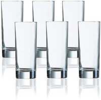 luminarc pack 6 made uae highball islande tumbler 310ml glass set water juice