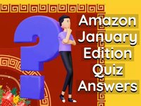 Amazon January Edition Quiz Answers