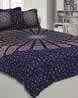 Ajio : 240 TC Geometric Print Double Bedsheet with 2 Pillow Covers  at Rs.1000