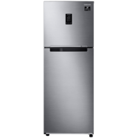 SAMSUNG 336 Litres 3 Star Frost Free Double Door Convertible Refrigerator with Curd Maestro (RT37A4633S8/HL, Elegant Inox)