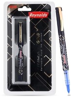 Reynolds Trimax Gold Gel Pen  (Blue)